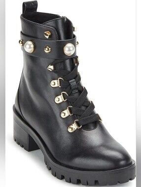 Karl lagerfeld perry boots black 7.5